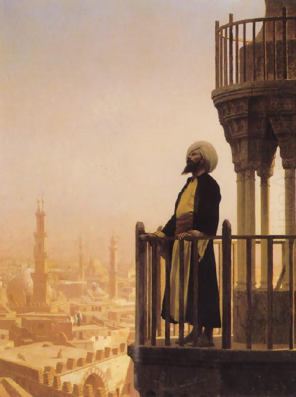 Jean Leon Gerome The Call to Prayer china oil painting image